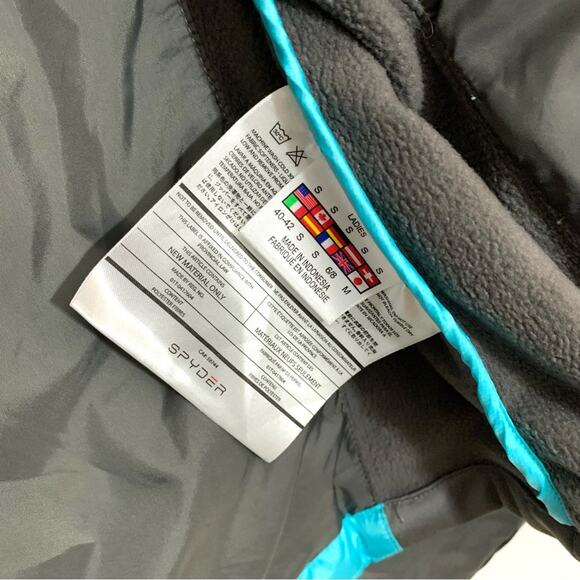 Spyder Spylon women’s snow ski winter jacket 3 in 1 insulated EUC size S 6-8 - Picture 13 of 16